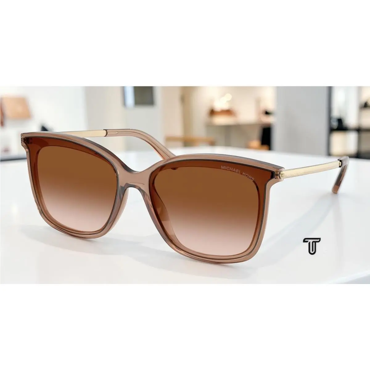 Michael Kors MK2079U 39383B Zermatt Brown Brown Gradient 61mm Women`s Sunglasses