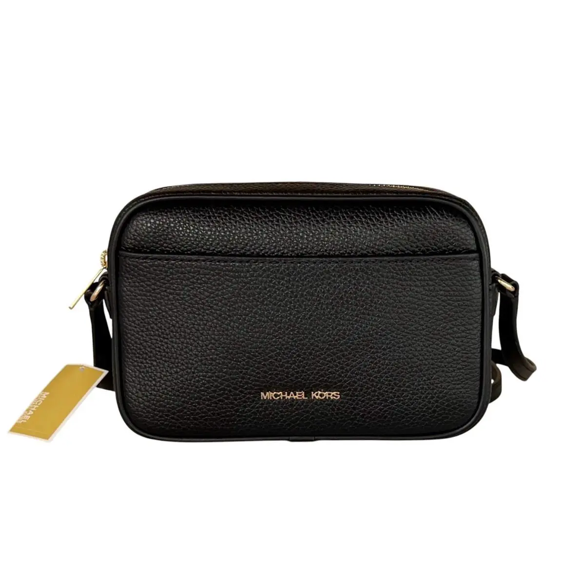 Jet Set Travel Small Camera Crossbody Bag Black by Michael Kors