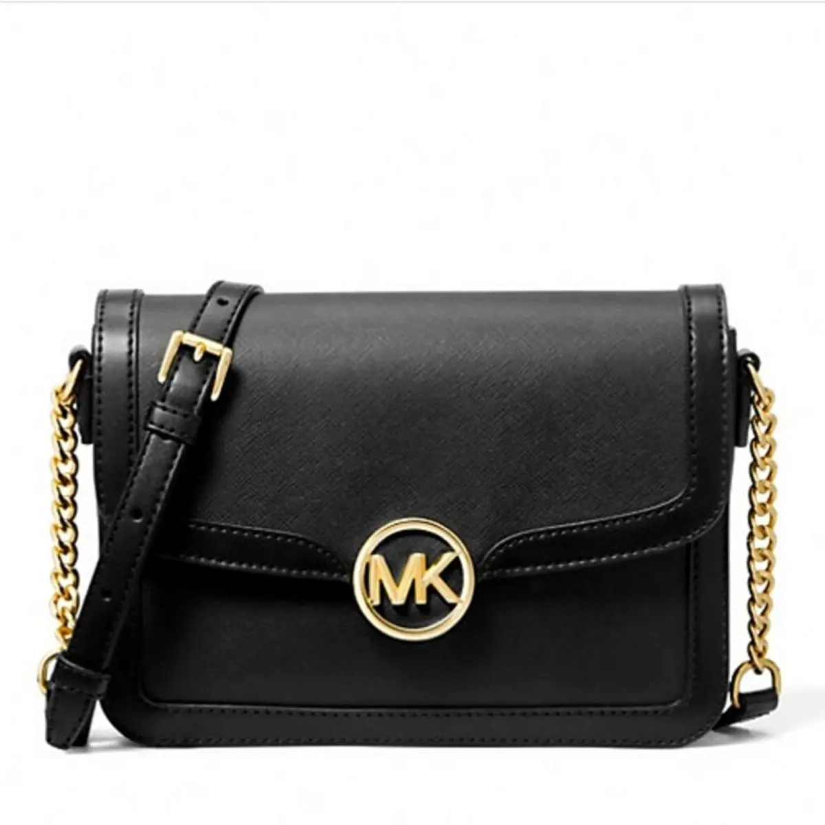 Leida Medium Shoulder Bag Purse Black by Michael Kors