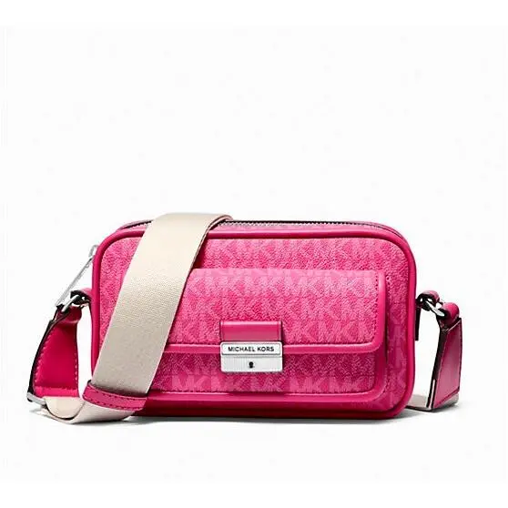 Bradshaw Extra-small Camera Crossbody Dragon Fruit / Dust Bag by Michael Kors