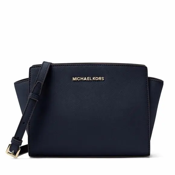 Kors Selma Medium Messenger Navy 30T3GLMM2L - Retail$228
