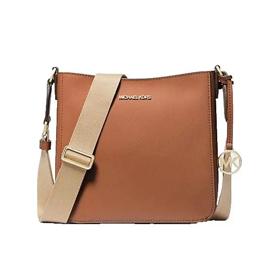 Jet Set Travel Small Messenger Bag Leather Luggage by Michael Kors