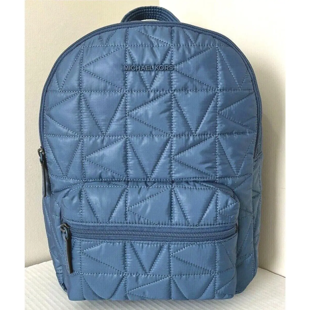 Michael Kors Winnie Medium Backpack Quilted Nylon Dark Chambray / Dust Bag