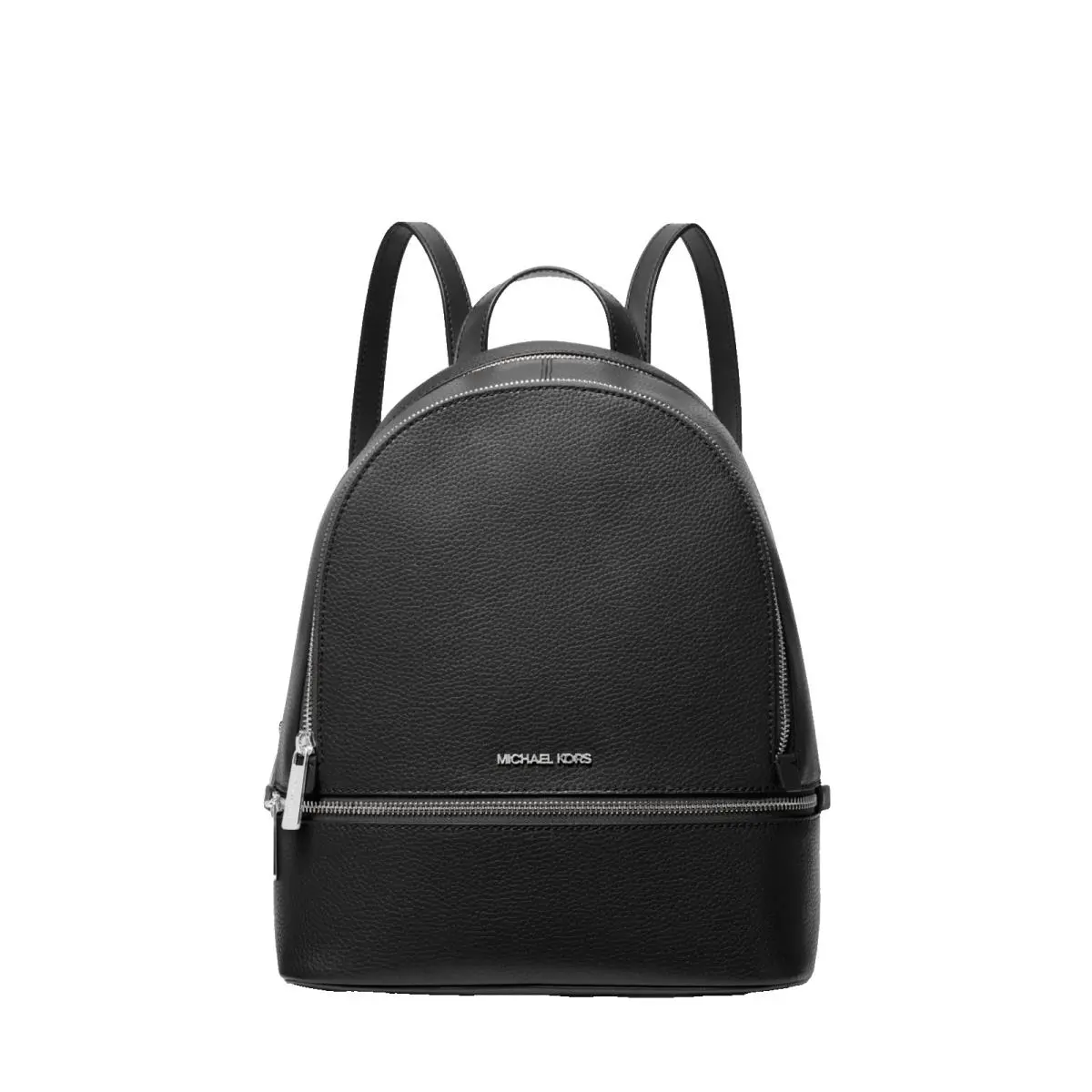 Michael Kors Rhea Medium Signature Logo Backpack Black 35T5SM9M1L