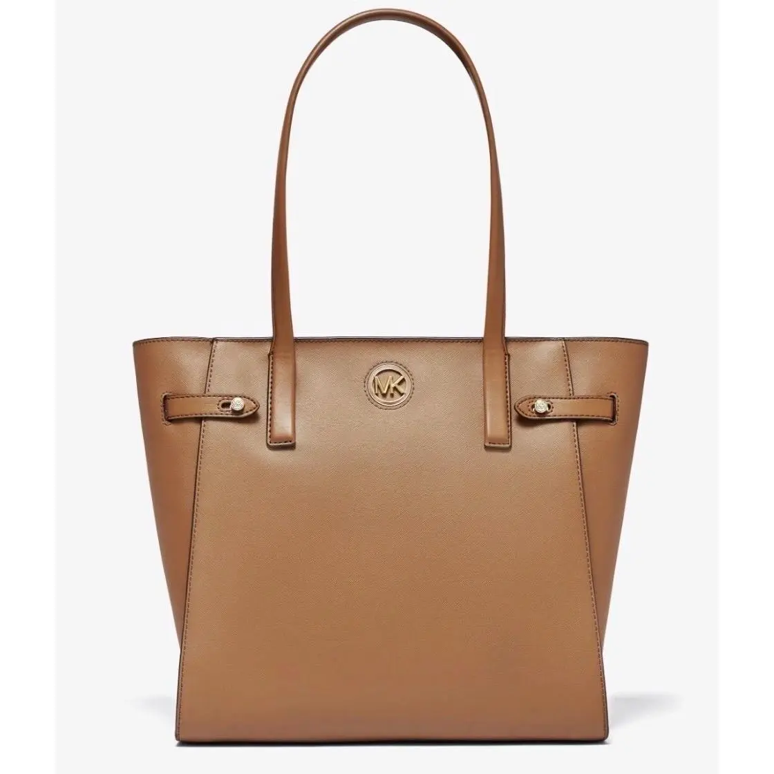 Carmen Large North South Tote Saffiano Leather Luggage Shoulder by Michael Kors