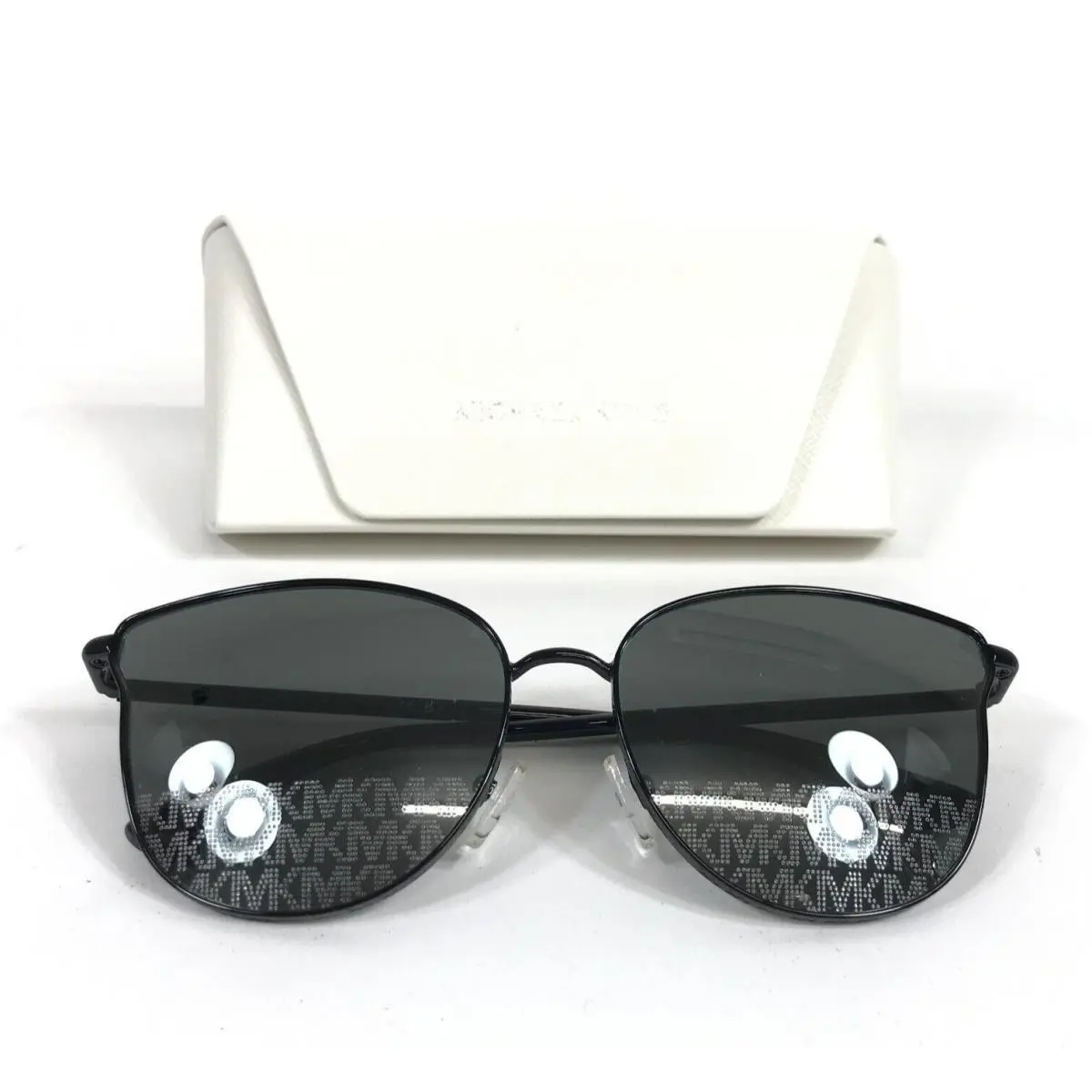 Michael Kors Sunglasses MK1120 Salt Lake City 10056G Black Frames w/ Gray Lenses