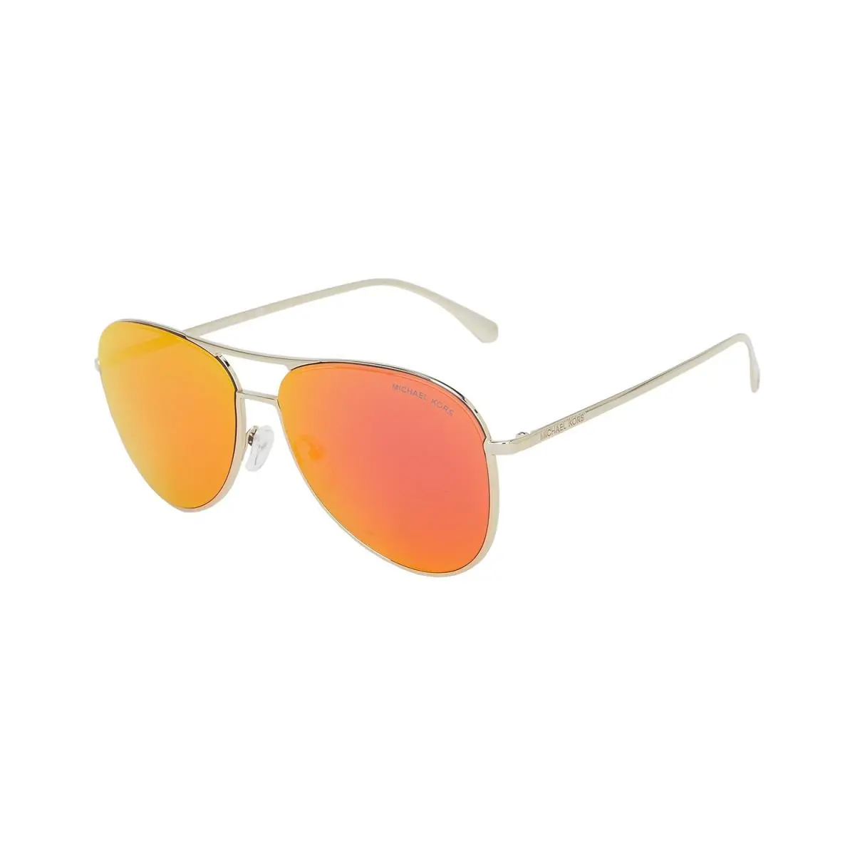 Michael Kors Unisex Gold Aviator Sunglasses MK1089-10146Q