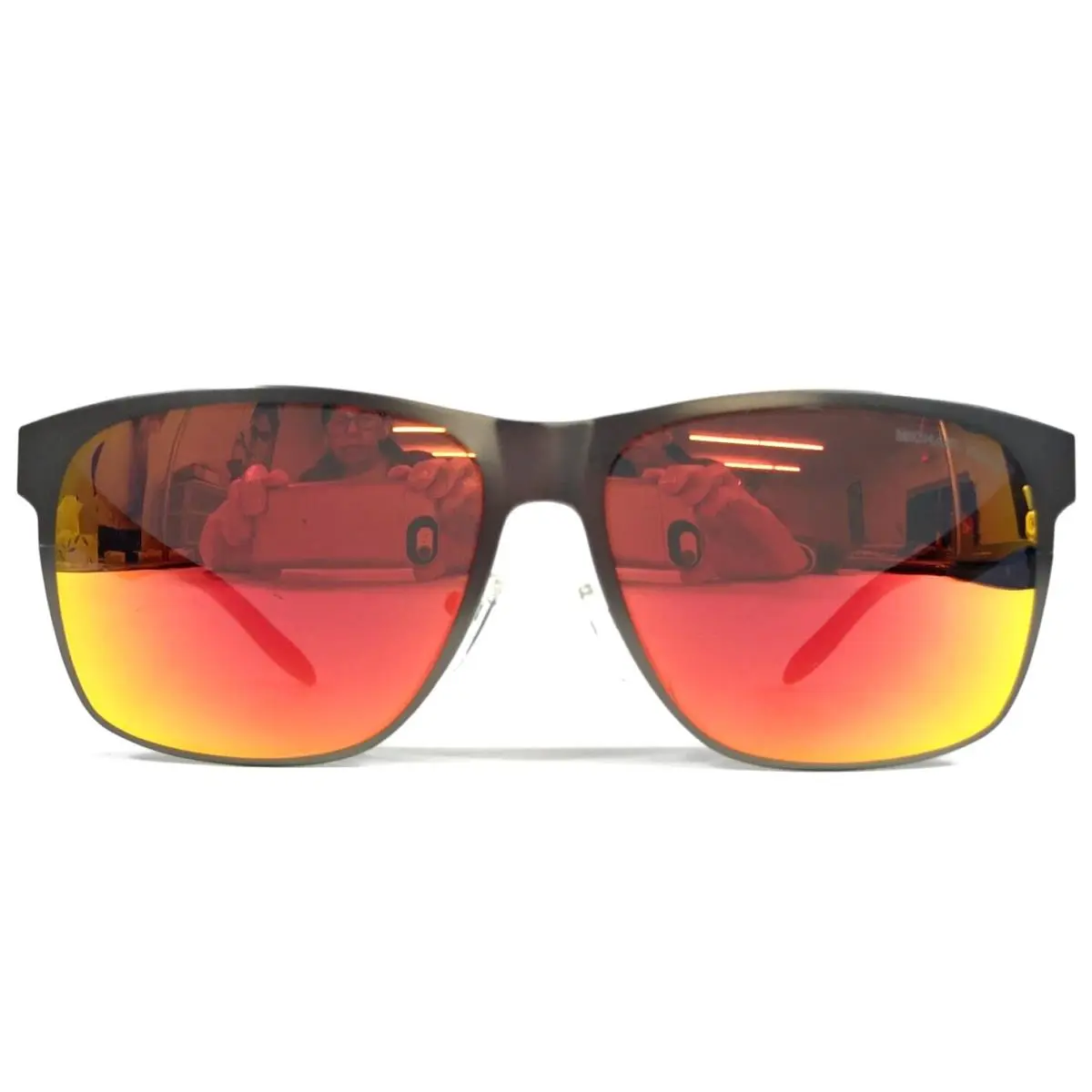 Sunglasses MK1103 Kodiak 10036Q Matte Gunmetal Safety Orange Lenses by Michael Kors