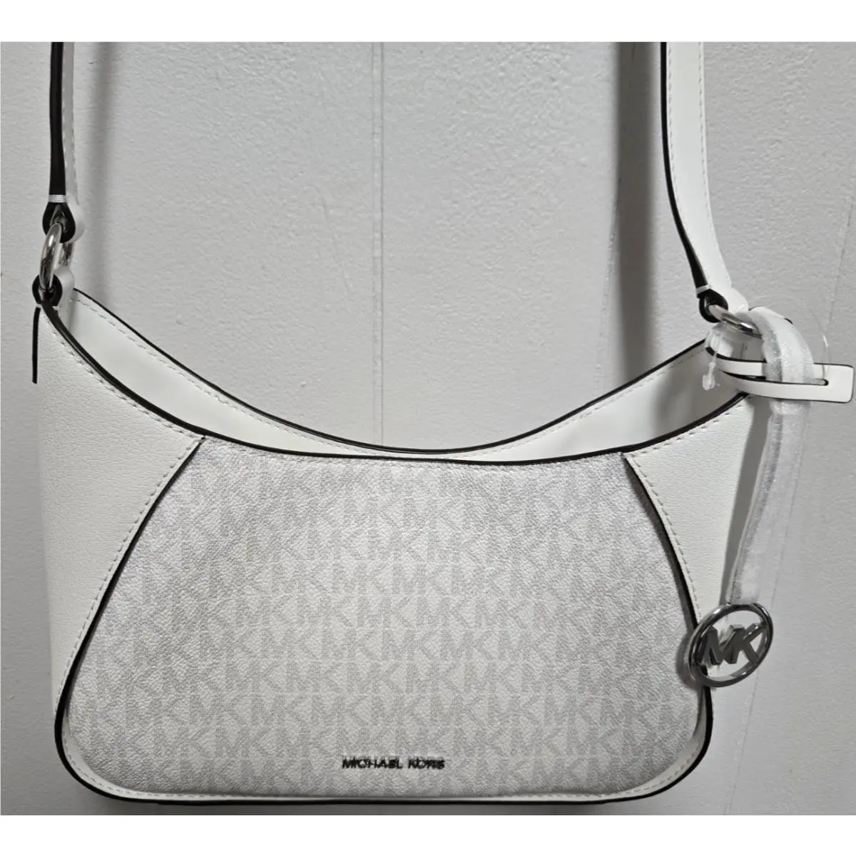 Michael Kors Raquel Small Shoulder Bag - Optum / Allum - White Logo
