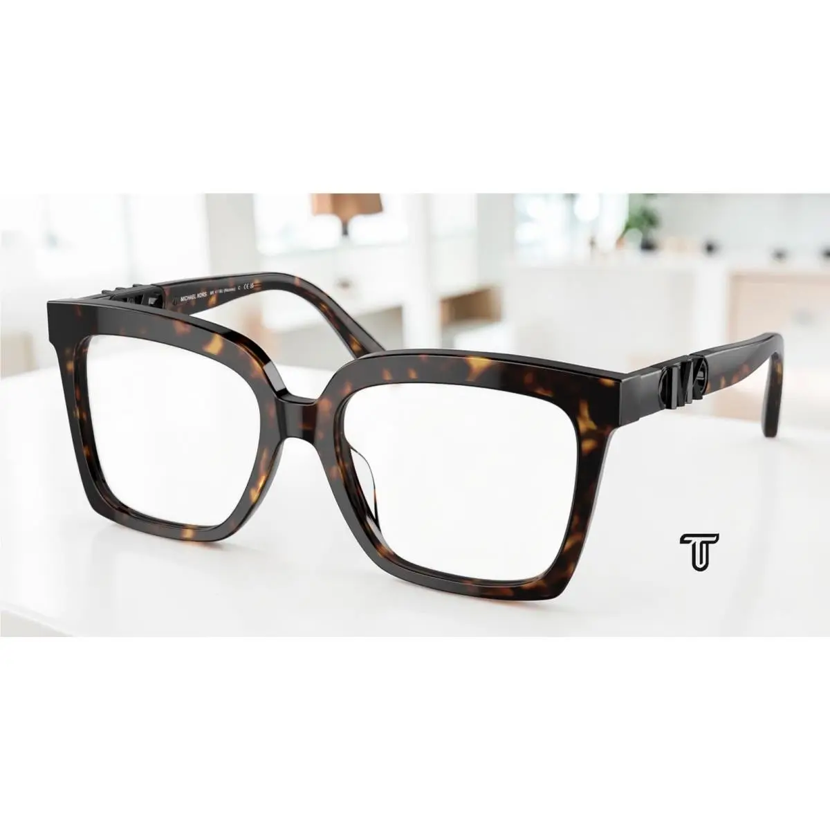 Michael Kors MK4119U 3006 Nassau Dark Tortoise 53 mm Women`s Eyeglasses