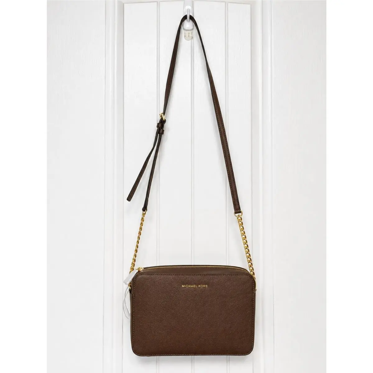 Kors Leather Crossbody Purse