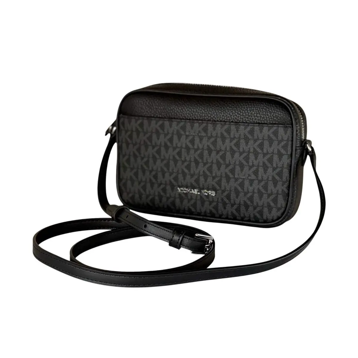 Jet Set Travel Small Camera Crossbody Bag MK Black by Michael Kors