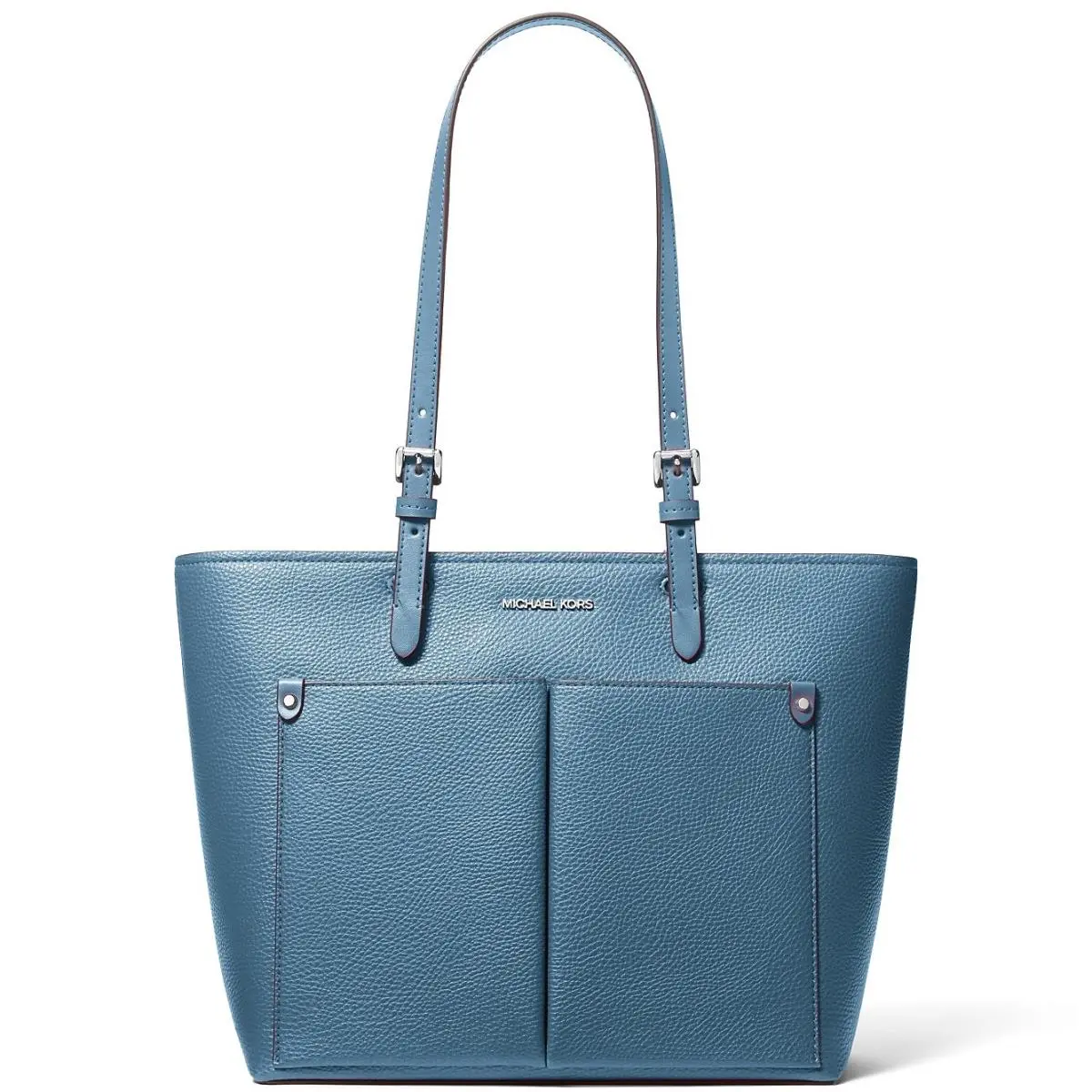 Michael Kors Medium Pocket Tote Bag Cornflower 35H3STVT6B