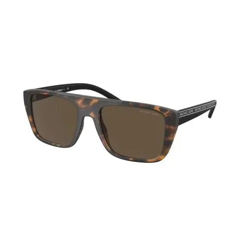 MK2159 Byron 300673 Matte Dark Tortoise/dark Brown Solid 55MM by Michael Kors