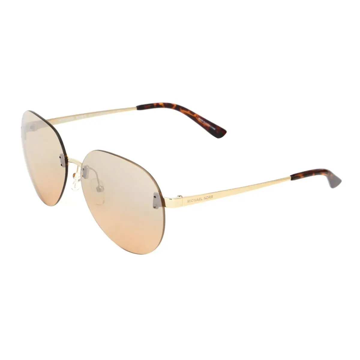 Woman Sunglasses Light Gold MK1037-12128Z by Michael Kors
