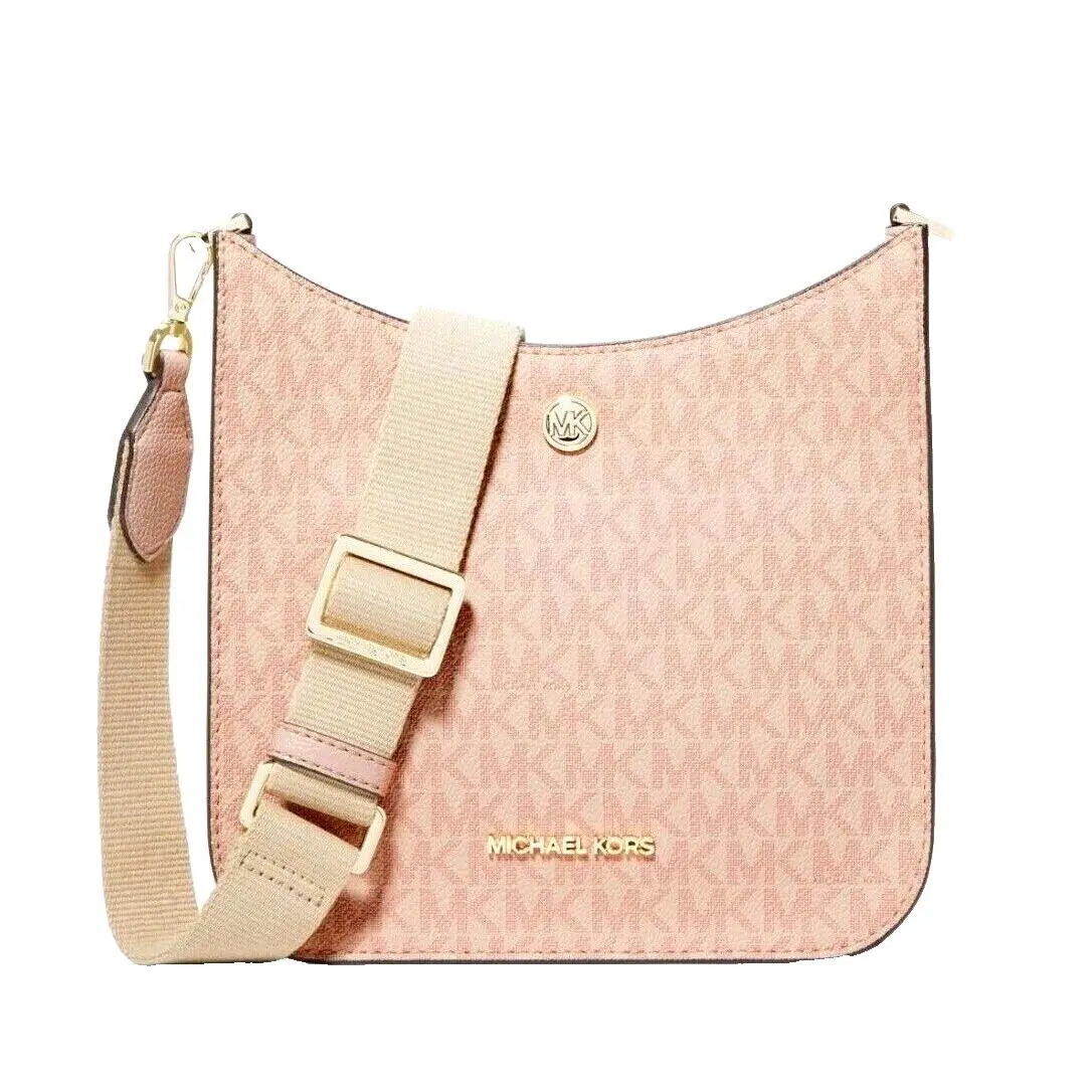 Michael Kors Briley Small Logo Messenger Bag Ballet with Dust Bag