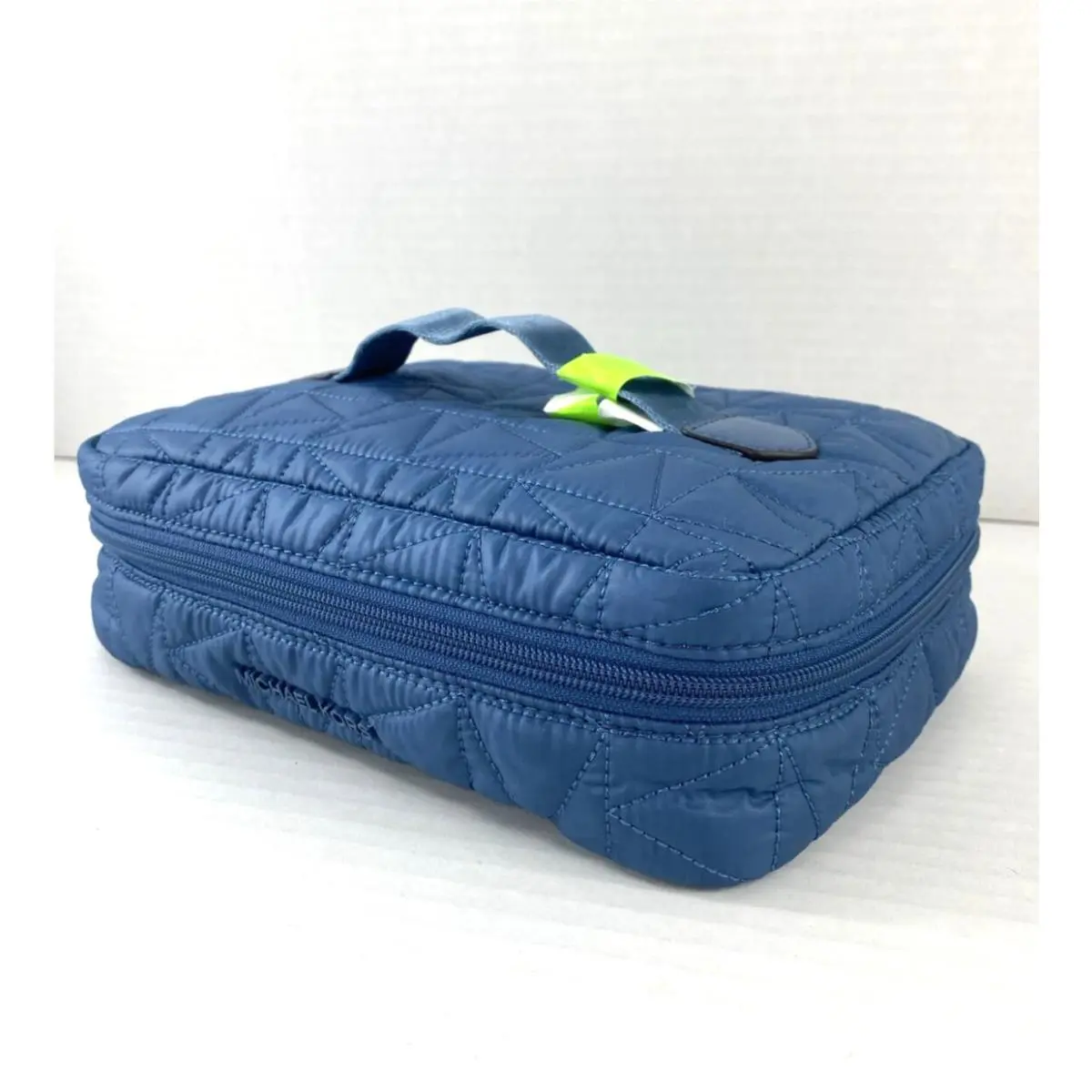 Michael Kors Travel Cosmetic Bags 3 In 1 Winnie Zip Dark Chambray Blue M4