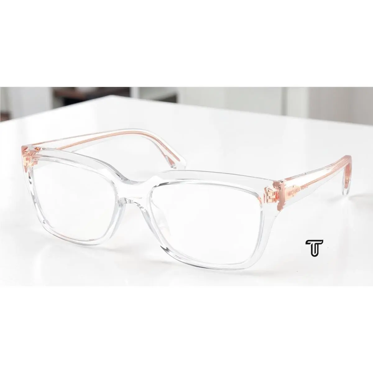 Michael Kors MK4117U 3015 Birmingham Clear Demo Lens 54 mm Women`s Eyeglasses