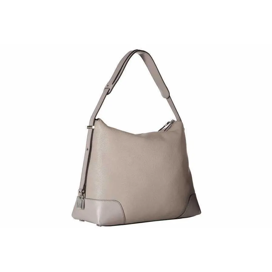 Crosby Large Shoulder Tote Handbags Pearl Grey by Michael Kors