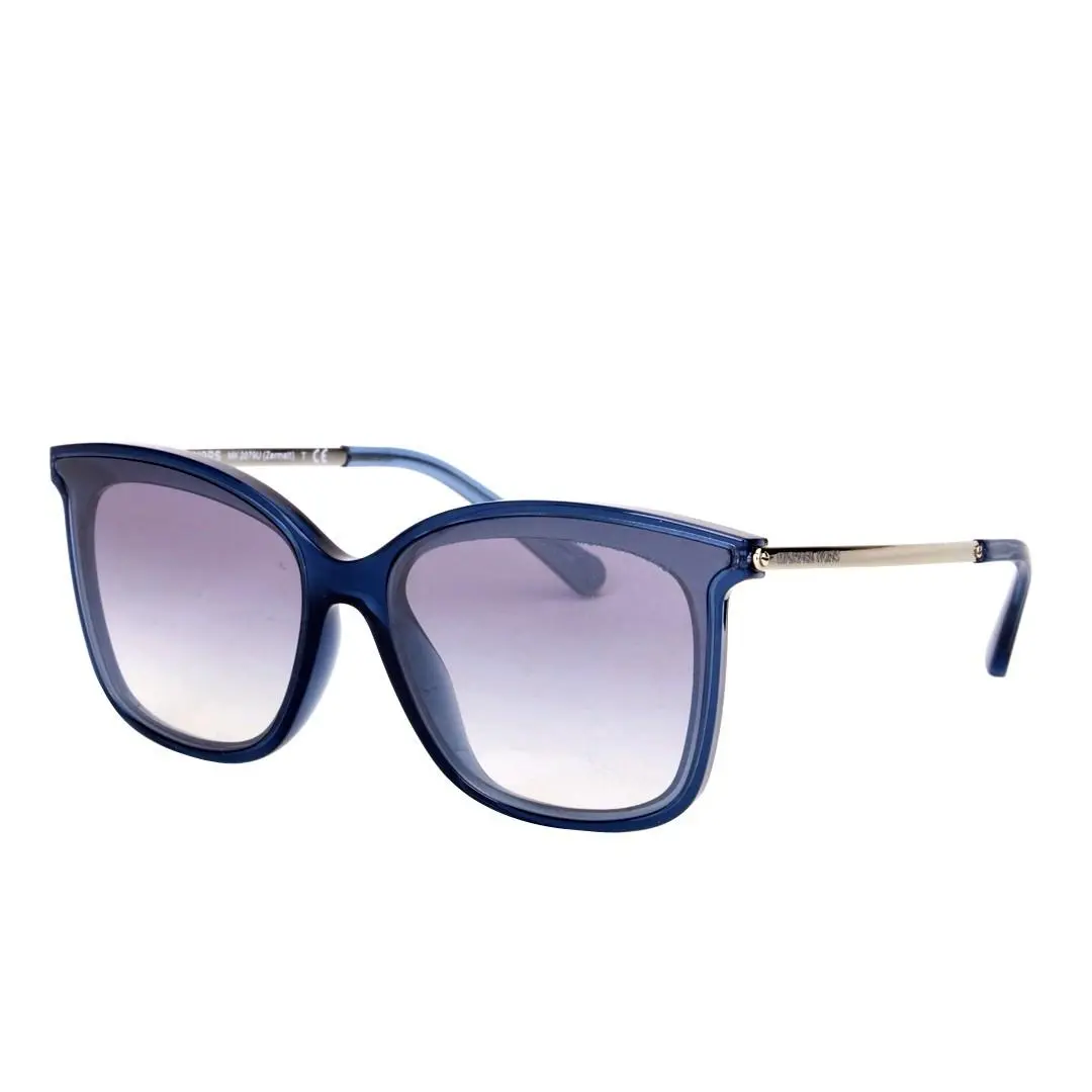Women Square Sunglasses MK2079U-35557B 61 Blue by Michael Kors