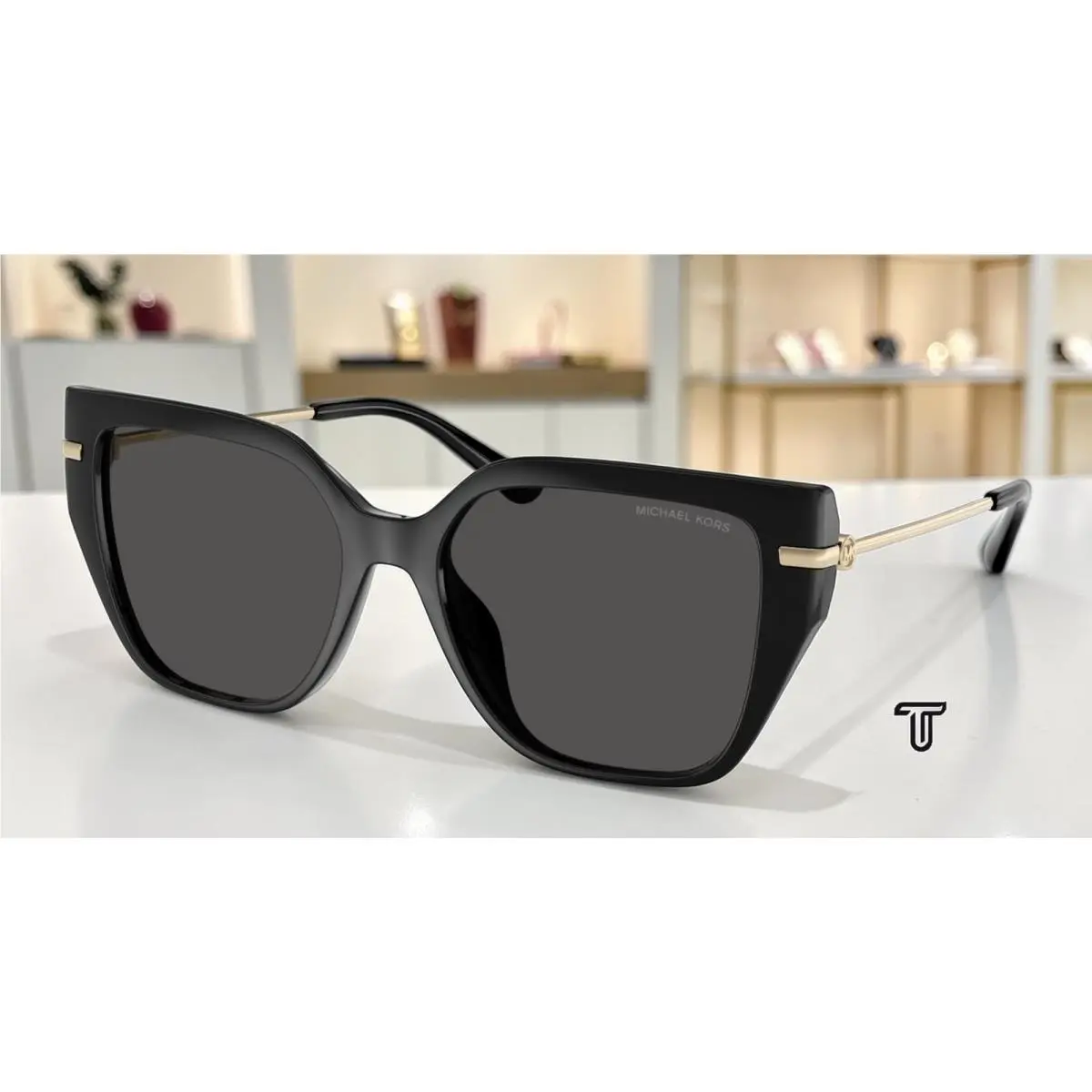 Michael Kors MK2231U 300587 St. Barths Black Grey 54 mm Women`s Sunglasses