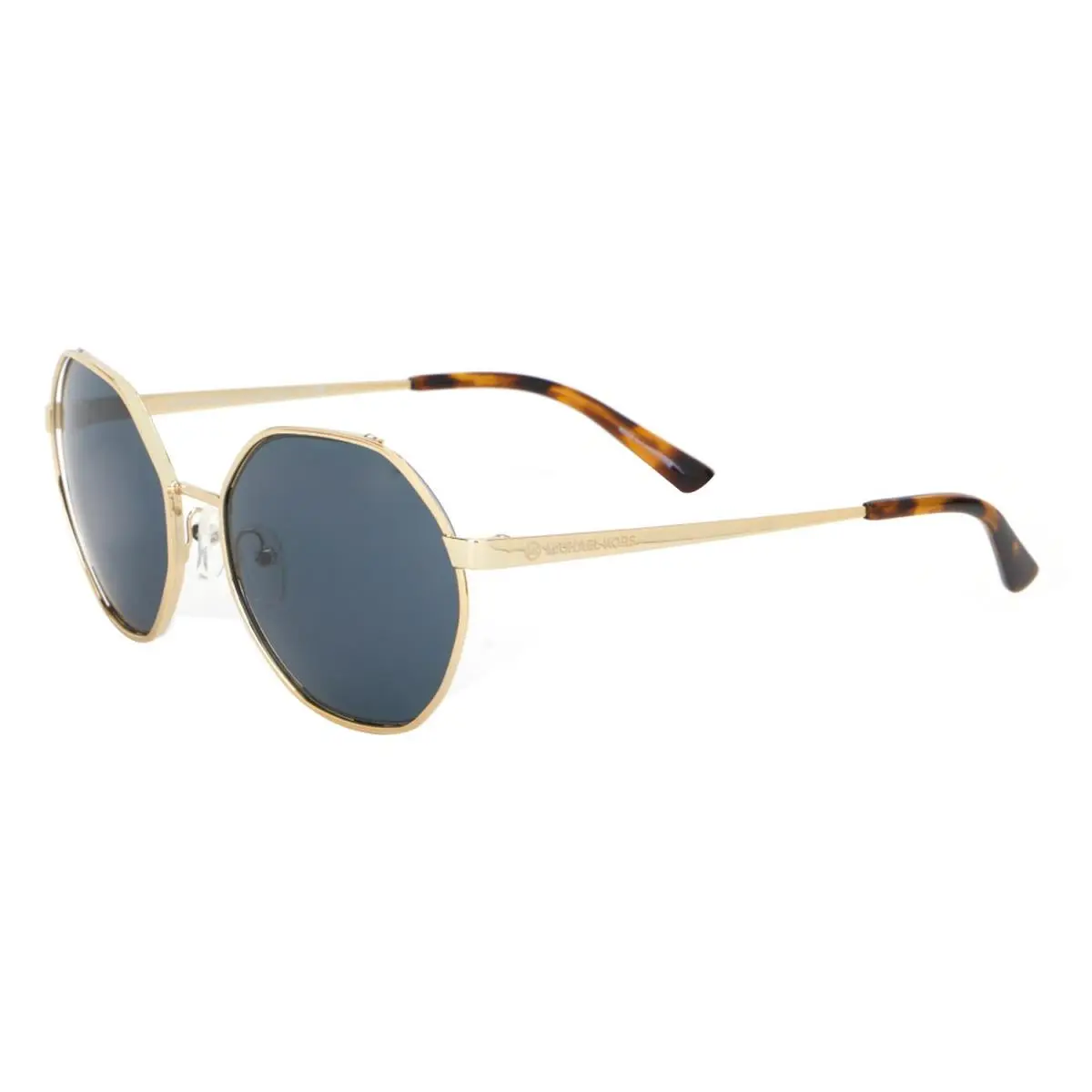 Michael Kors Sunglasses MK 1072 101487 Light Gold and Navy Blue