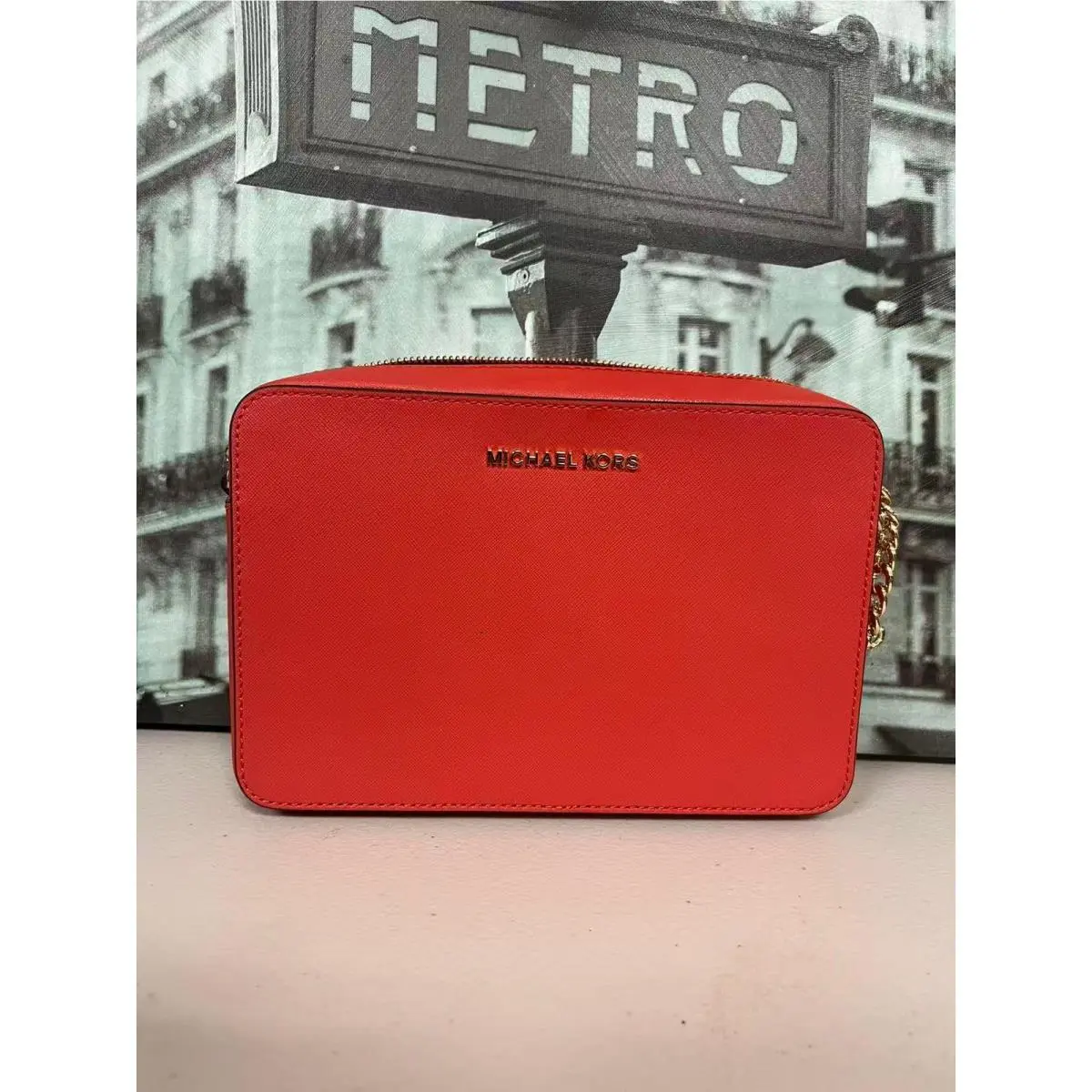 Michael Kors 35T8GTTC9L Jet Set Women`s Crossbody Bag
