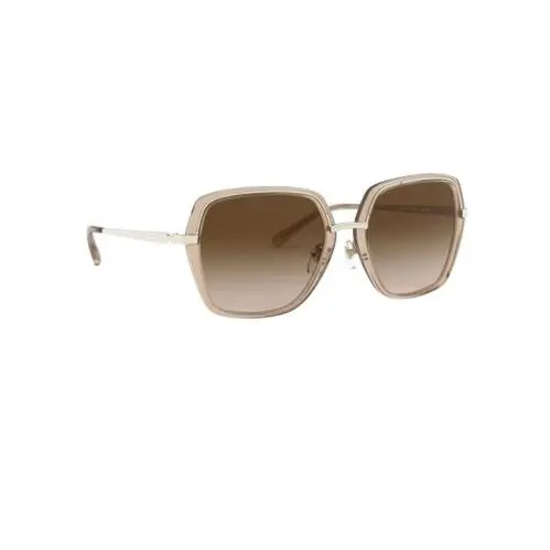 Women`s Sunglasses MK1075 101413 Transparent Beige Brown by Michael Kors