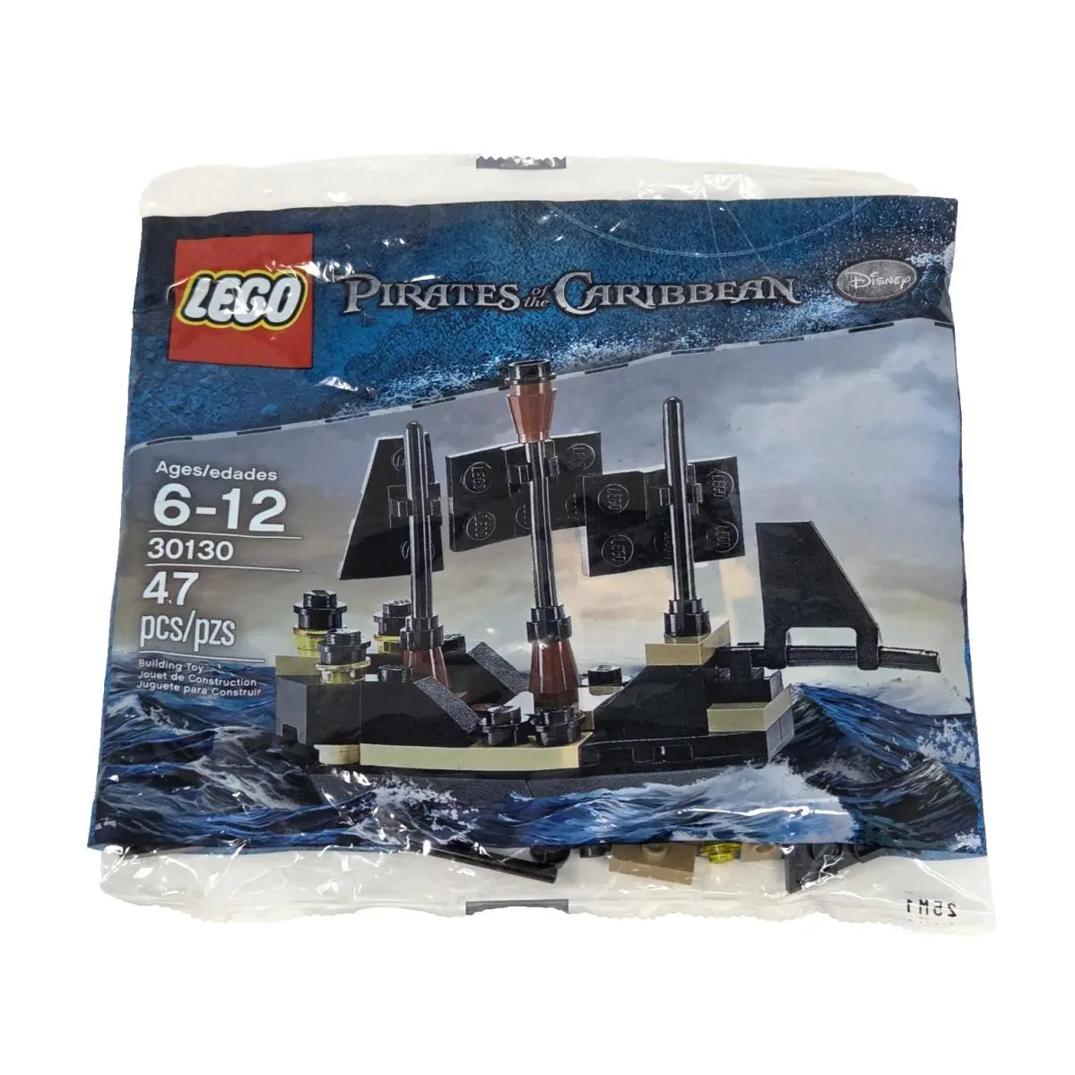 Lego Pirates OF The Caribbean Black Pearl 47 Piece IN Polybag 30130