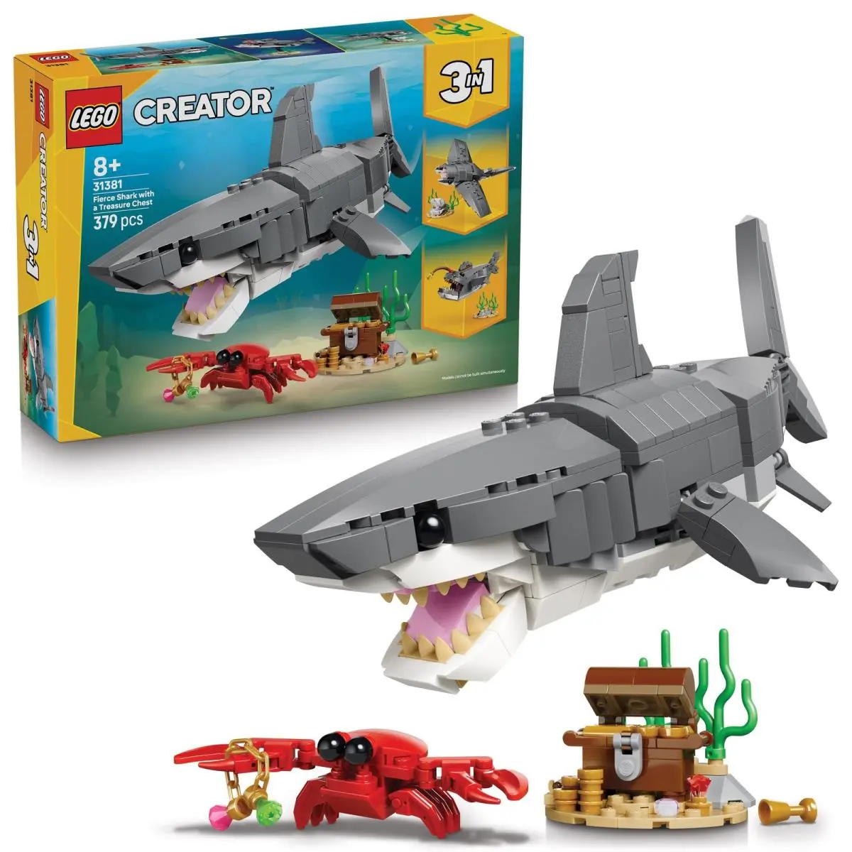 Lego Lego® Creator Fierce Shark with a Treasure Chest - 31381