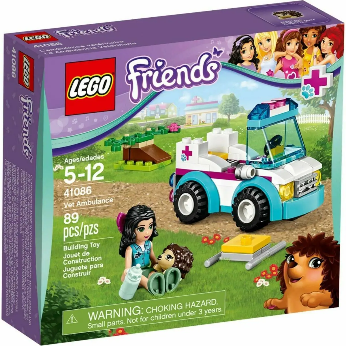 Retired : Vet Ambulance - Lego Friends Building Set - 41086