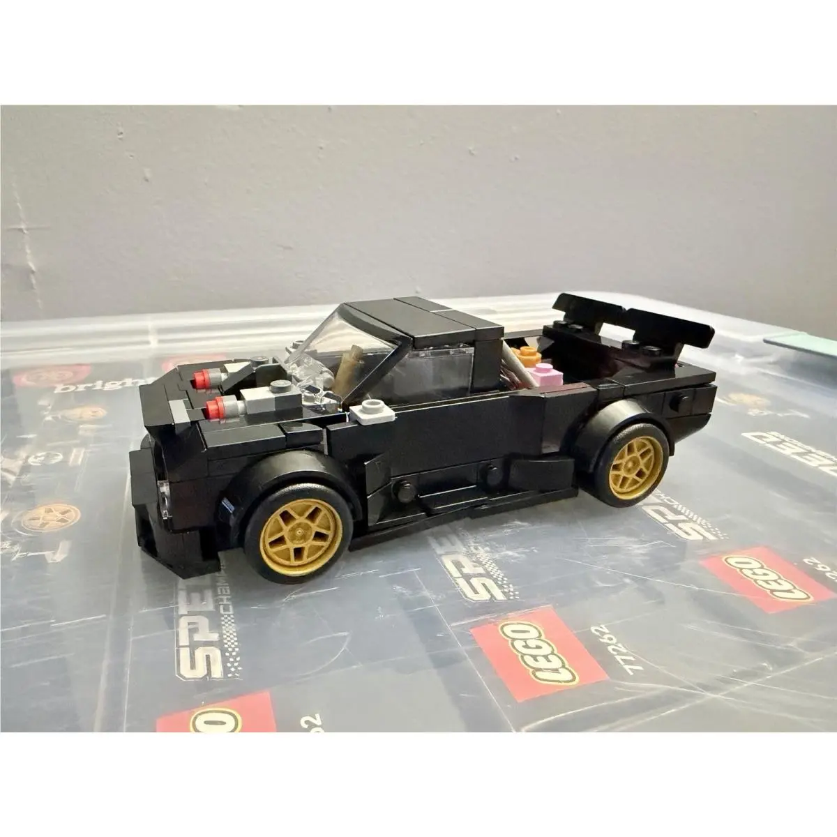 Lego Hoonitruck Moc Build - Based on Set 77262 Hoonicorn - Custom Built Display