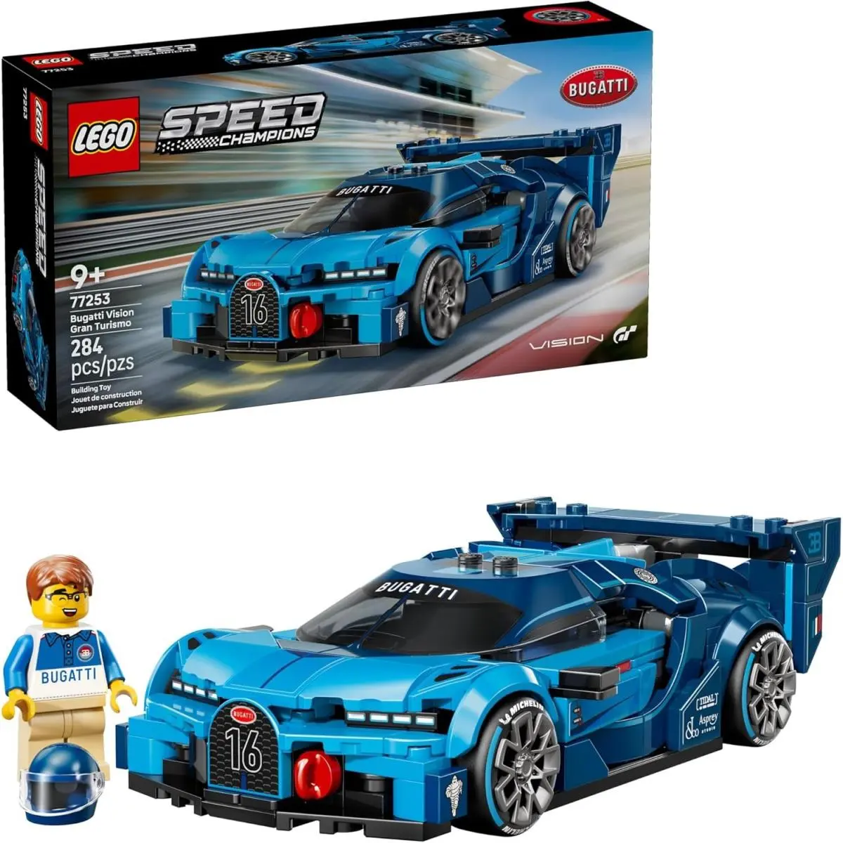 Lego Speed Champions Bugatti Vision GT Set 77253