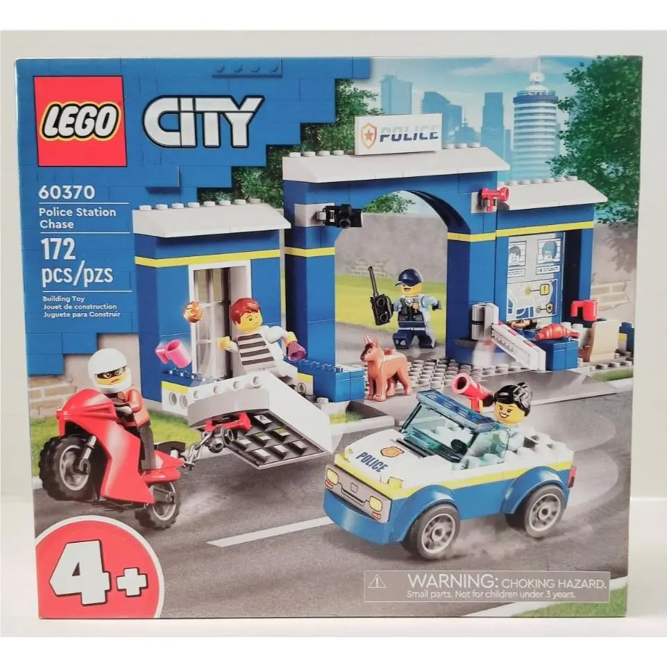 Lego City 60370 Police Station Chase