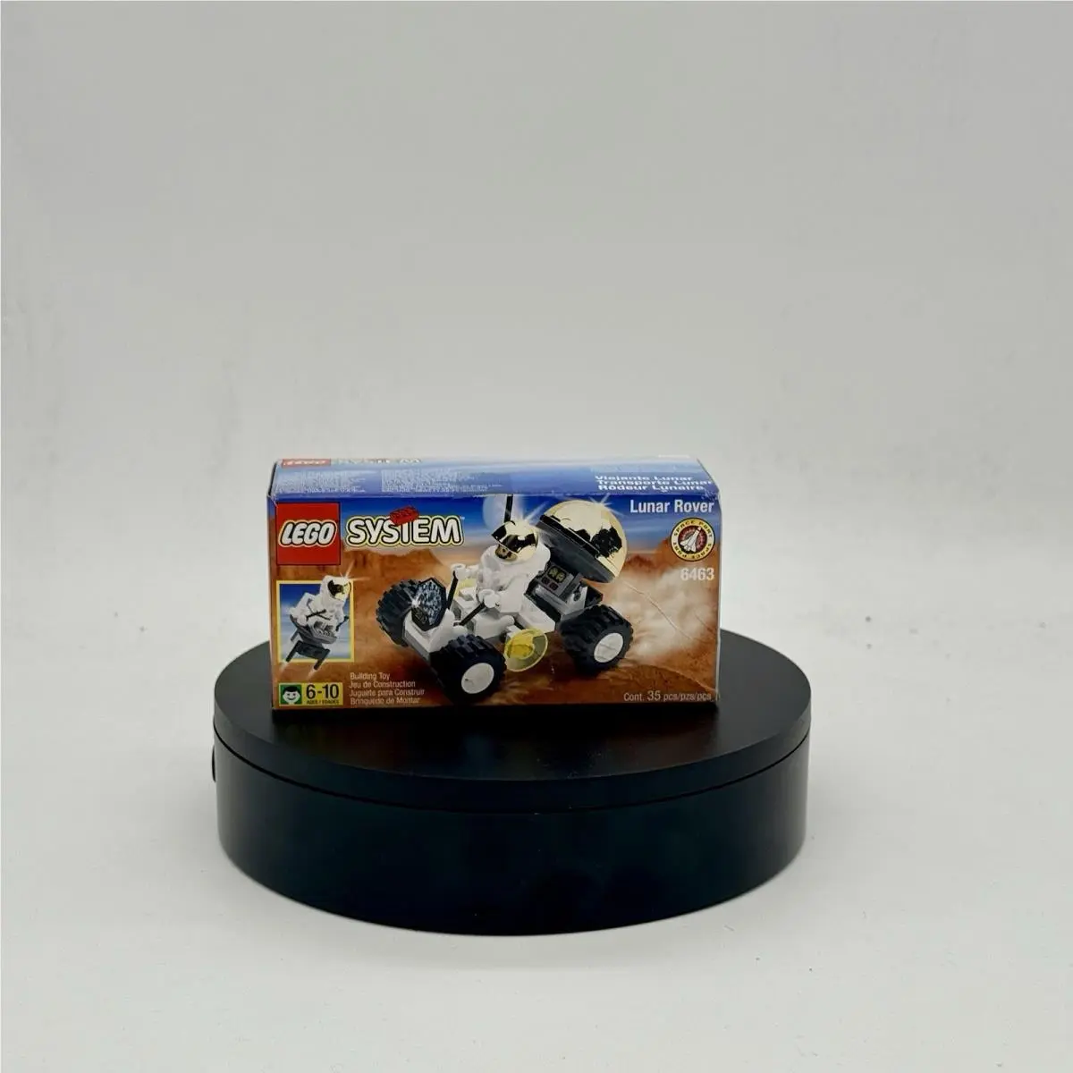 Lego 6463 Lunar Rover Classic Space Box Damage