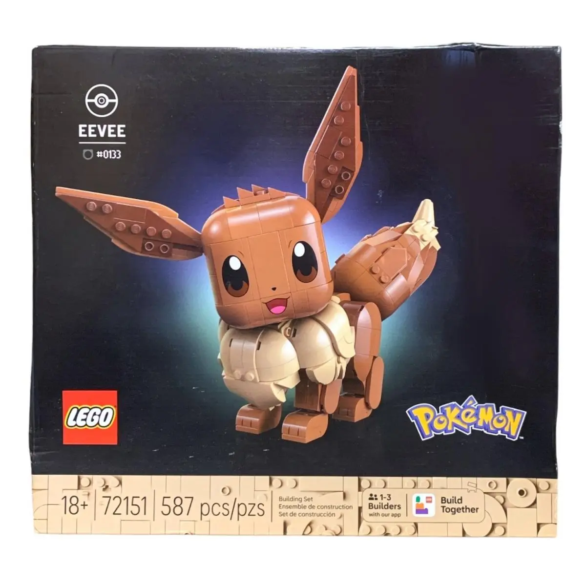 Lego Pokémon – Eevee 72151 587 Pieces. Building Set For Adults