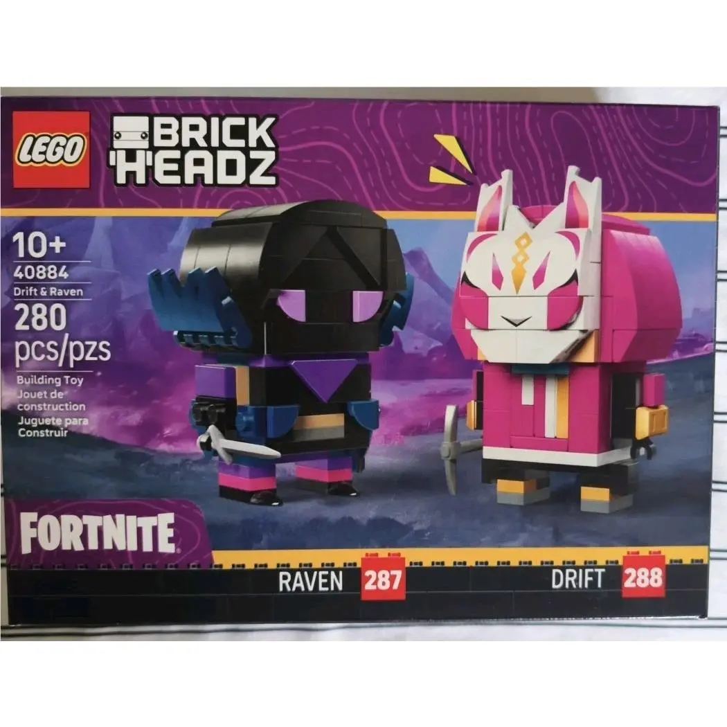 Lego 40884 Brickheadz Fortnite Drift Raven