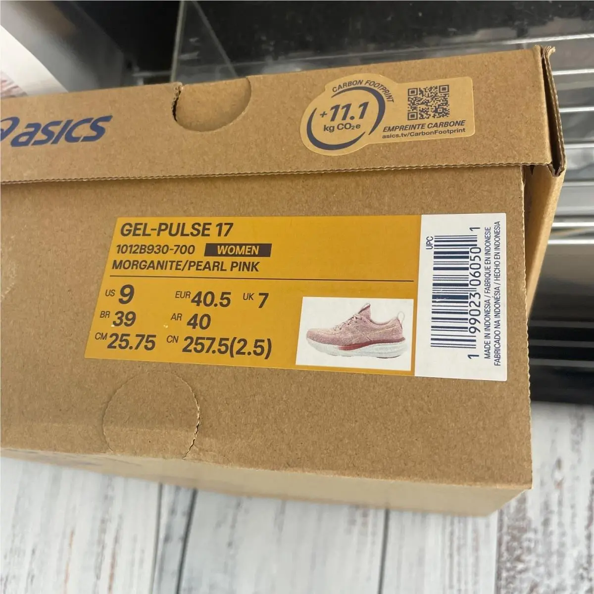 Asics shoes - Asics Gel-Pulse 17 - Pink (UPC: 199023060501) 9