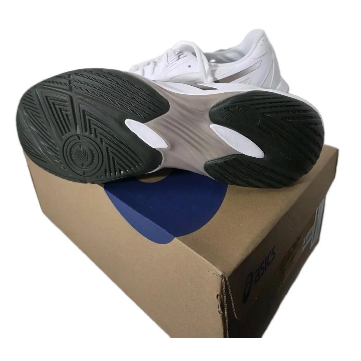 Asics shoes - Asics Gel Rocket 12 - Gel Rocket - 1071A116-106 - White/Khaki 2