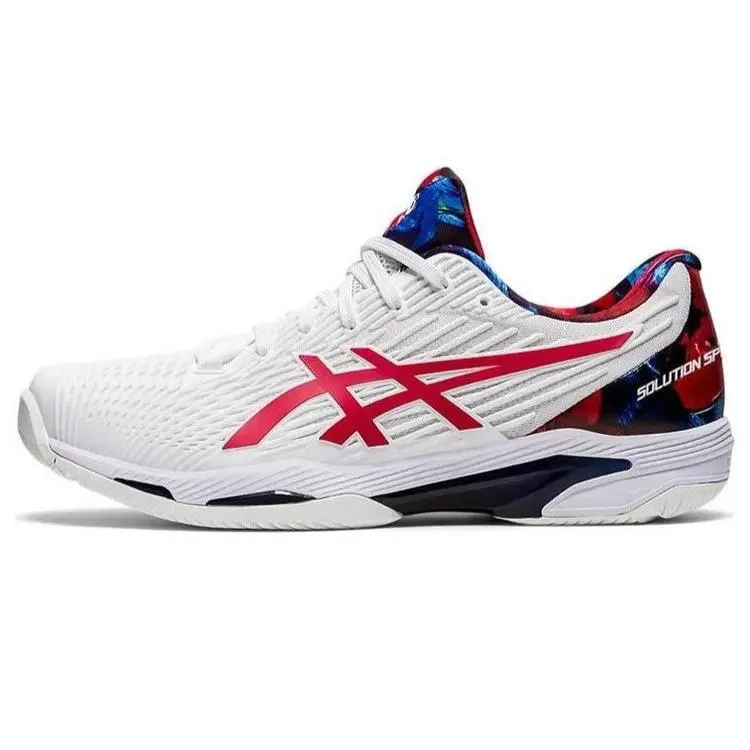 Asics shoes - ASICS Solution Speed FF 2 L.E. - 1041A286-110 - White/Classic Red 0