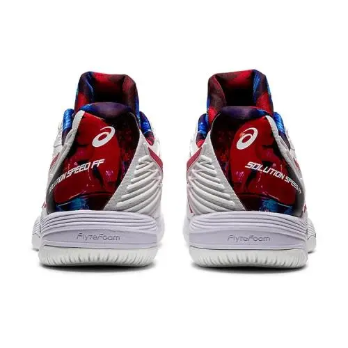 Asics shoes - ASICS Solution Speed FF 2 L.E. - 1041A286-110 - White/Classic Red 3