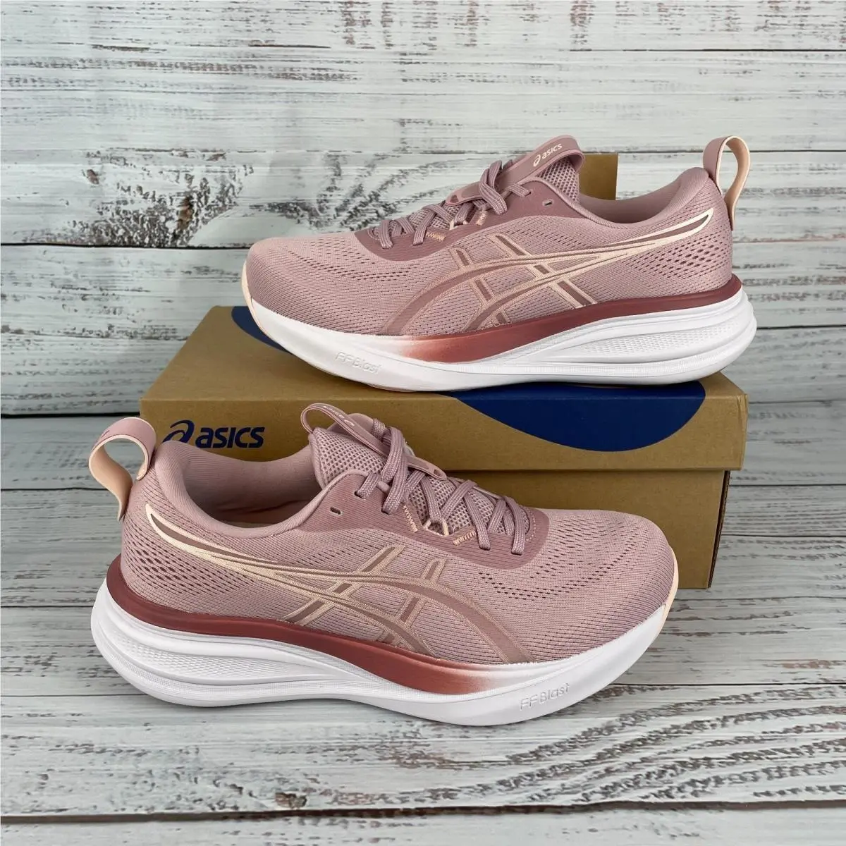 Asics Gel-pulse 17 Womens Sz 9 Running Shoes Morganite Pearl Pink