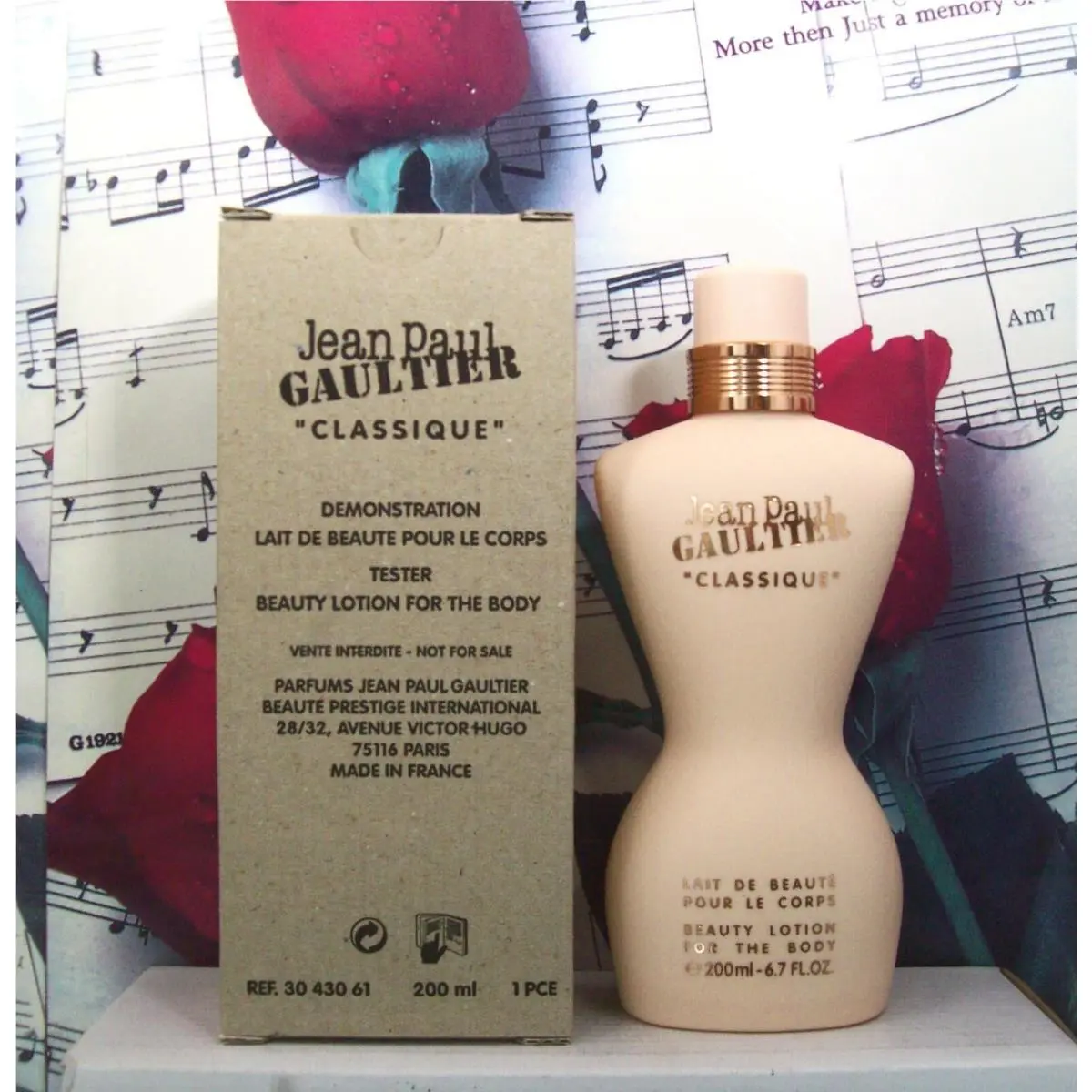 Jean Paul Gaultier Classique For Women Body Lotion 6.7 Fl. Oz. Ntwb