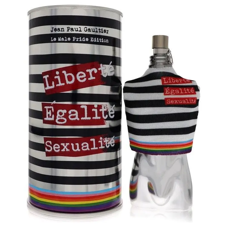 Le Male by Jean Paul Gaultier Eau De Toilette 4.2 oz Men Limited Pride Edition
