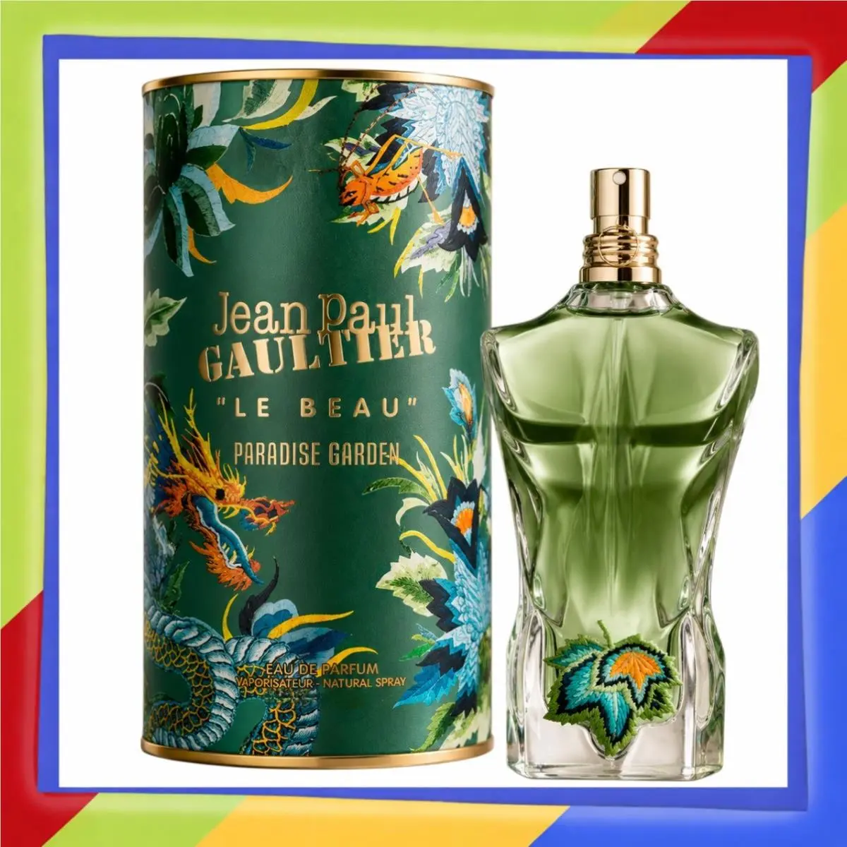 Jean Paul Gaultier - Le Beau - Paradise Garden - Edp - 2.5oz