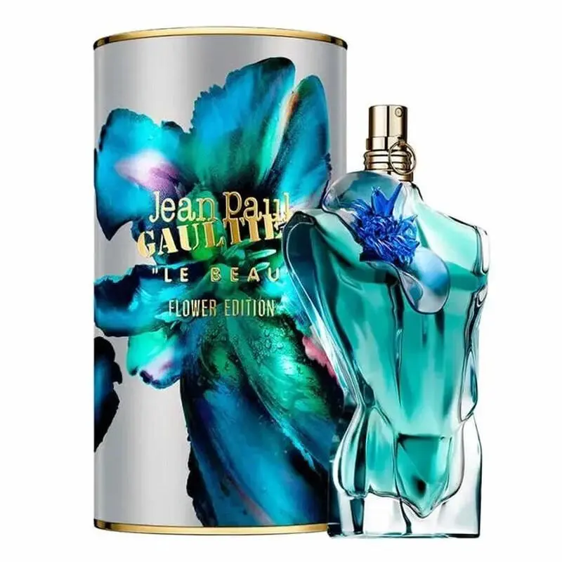 Jean Paul Gaultier Le Beau Flower Edition Eau De Parfum 4.2 oz / 125 ml Box