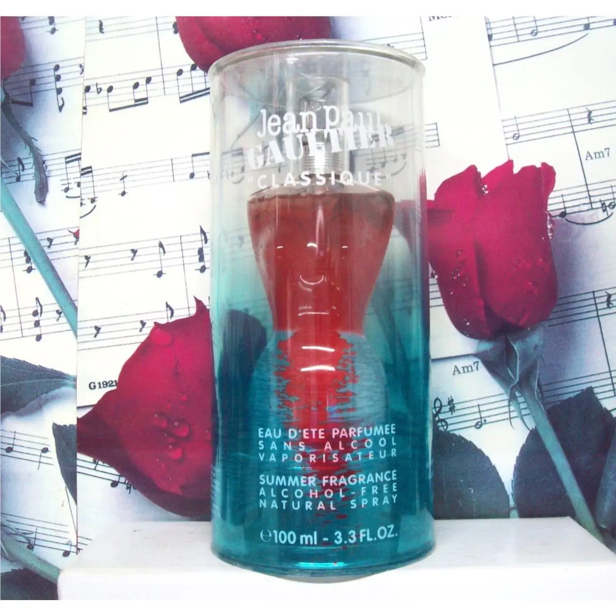 Jean Paul Gaultier Eau D`ete Summer Fragrance Spray Alcohol Free. 2004. LCR12X