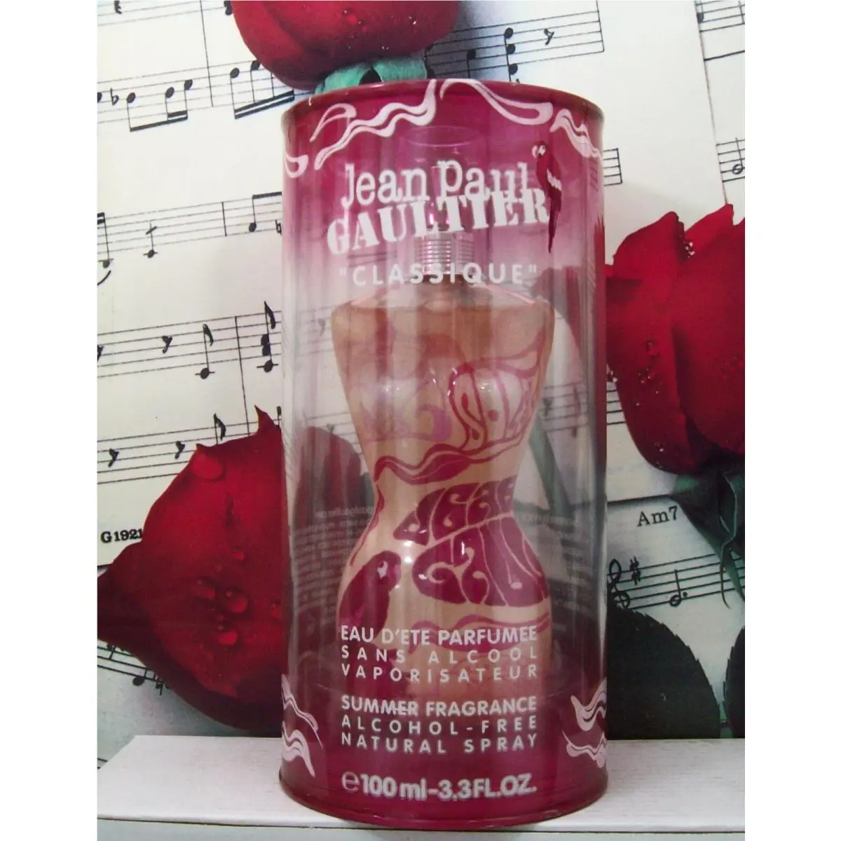 Jean Paul Gaultier Eau D`ete Summer Fragrance Alcohol Free 3.3 Fl. Oz. 2009