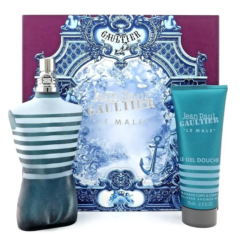 Jean Paul Gaultier Men`s Le Male Gift Set Fragrances 8435415103107