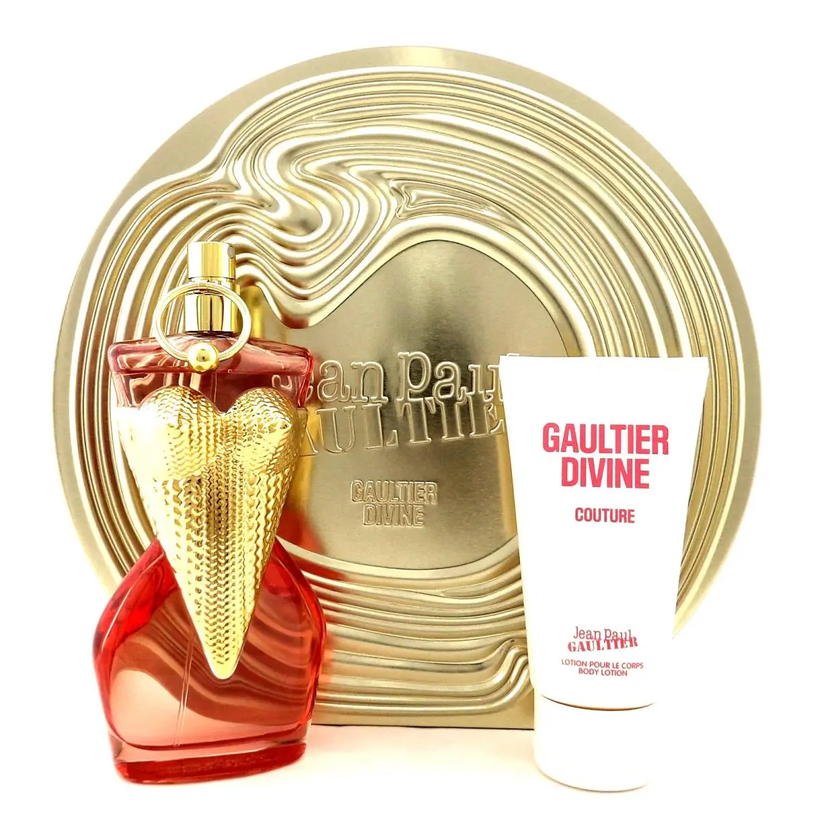 Jean Paul Gaultier Divine Couture 3.4oz Edp Spray+2.5oz B/lotion Women`s Set